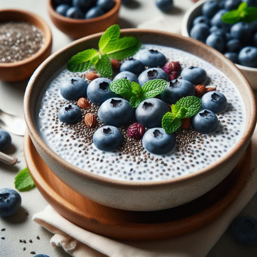 اسموتی با دانه چیا