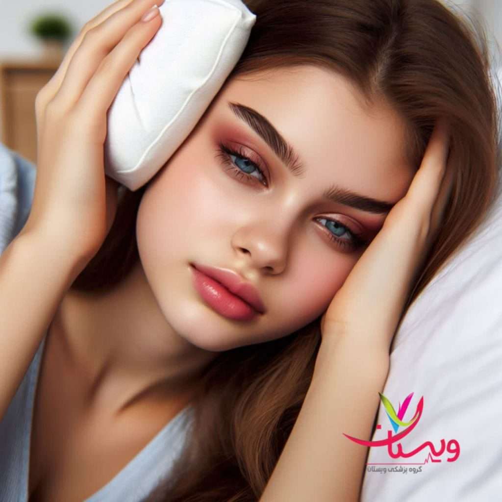 استراحت و کمپرس سرد برای سردرد شدید