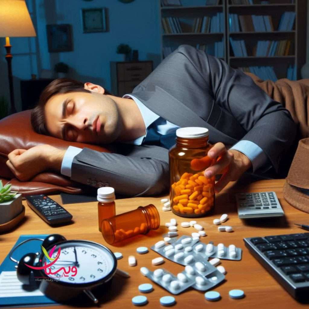 استفاده از قرص های خواب آور برای خواب
