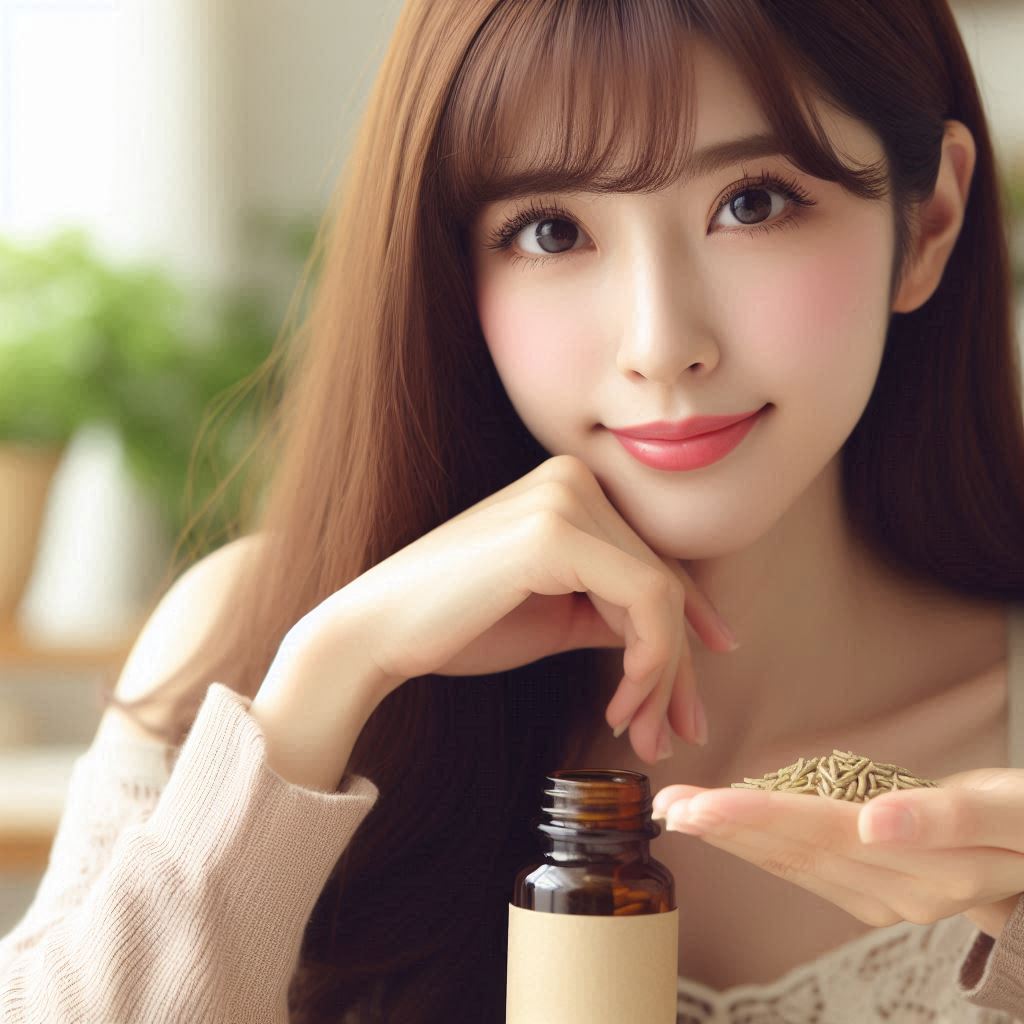 دختری که دارد زیره برای لاغری می خورد