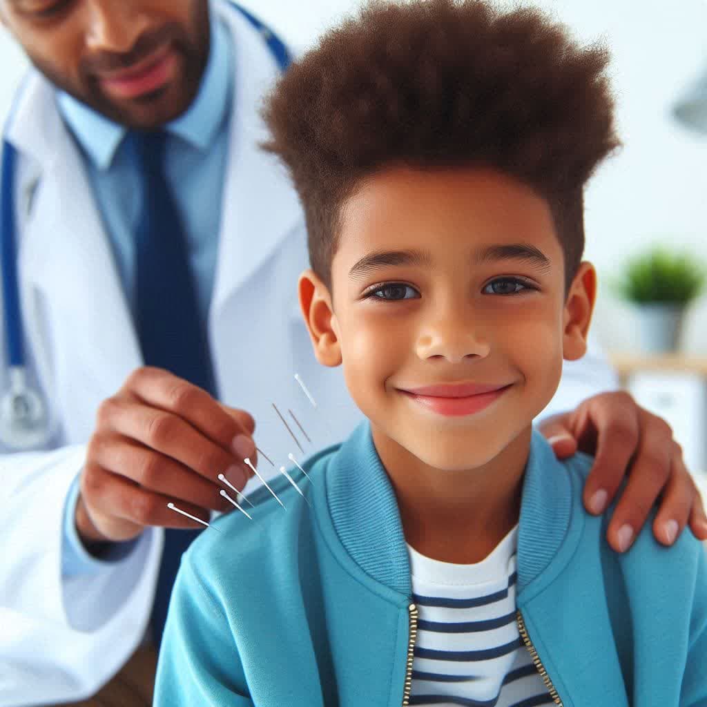عمل انجام طب سوزنی میگرن توسط متخصص