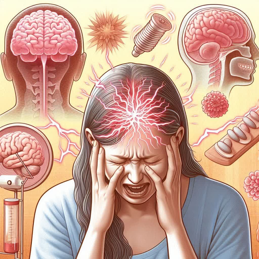 خانمی که بیماری پارکینسون دارد و دردهای بسیاری دارد