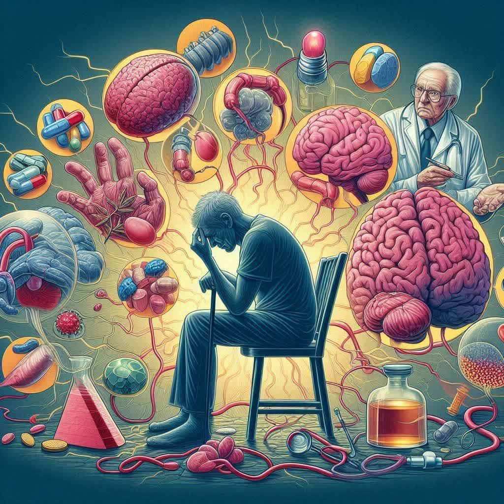 انجام حرکاتی مانند پلک زدن، لبخند زدن یا تکان دادن دستها دشوار شود.