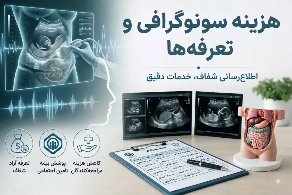 هزینه سونوگرافی با بیمه تامین اجتماعی