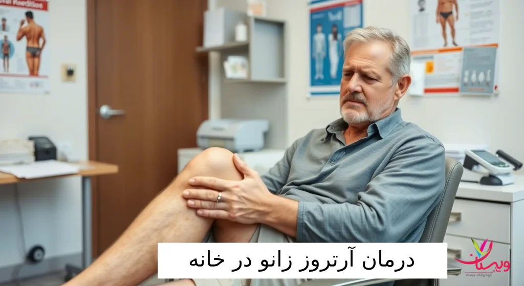 درمان آرتروز زانو در خانه