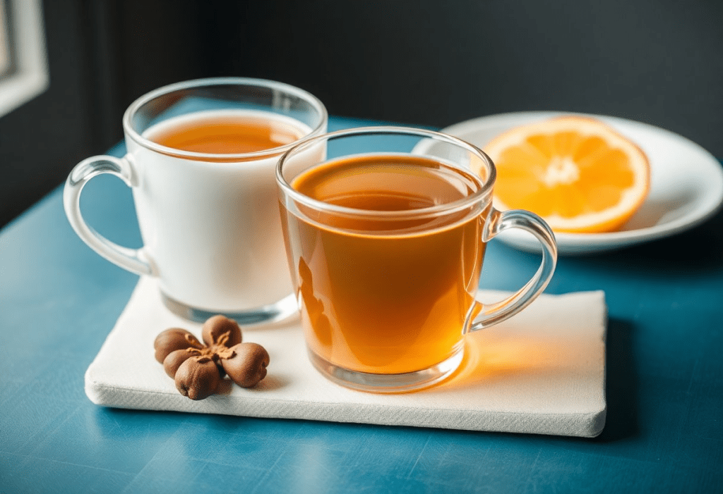 دمنوش برای سردی مغز
