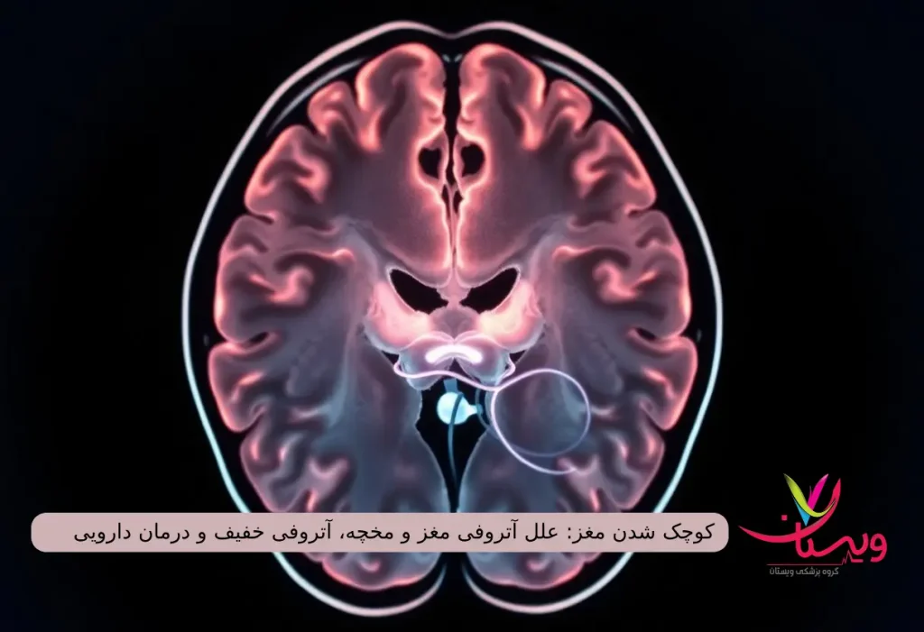 کوچک شدن مغز: علل آتروفی مغز و مخچه، آتروفی خفیف و درمان دارویی|تصویر ام ار آی مغز دچار آتروفی