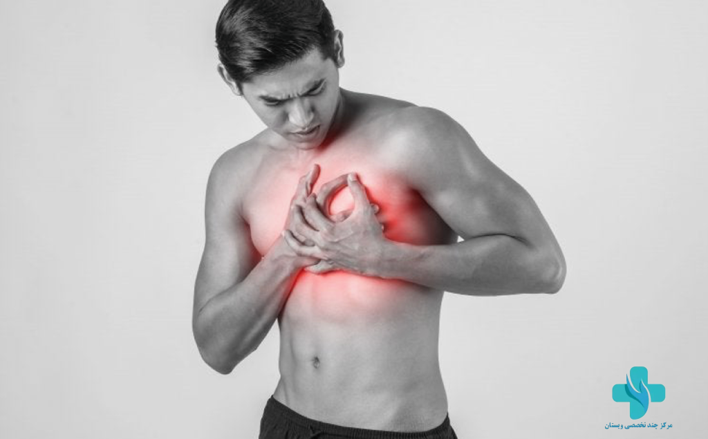 بیمار با علائم پریکاردیت