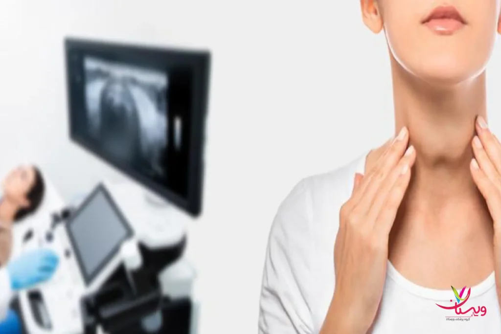 اسکن پاراتیروئید بیمار