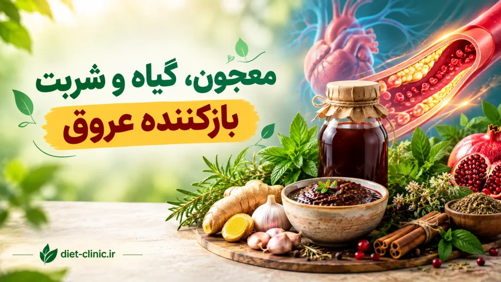 معجون، گیاه و شربت بازکننده عروق