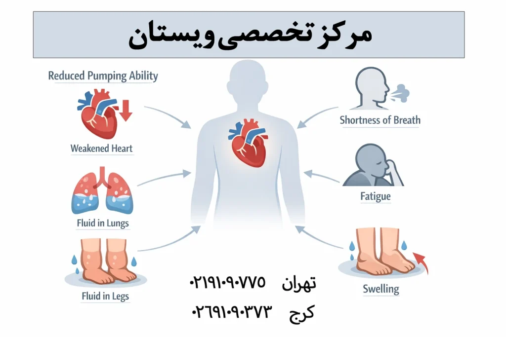 تشخیص نارسایی قلب؛ از معاینه تا تستهای پیشرفته
