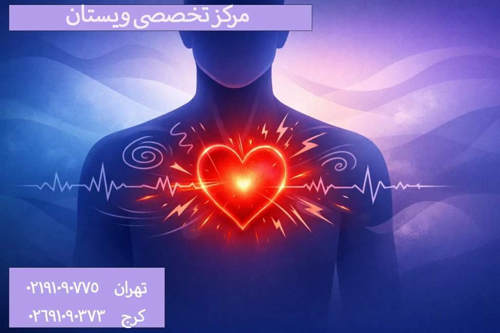 علائم تپش قلب عصبی چگونه بروز میکنند؟