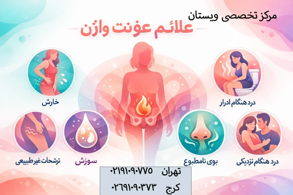 علائم عفونت واژن در دختران
