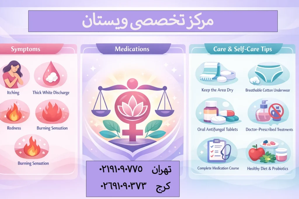 درمان عفونت واژن