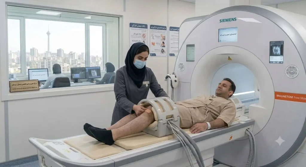 نکات آمادگی قبل از ام آر آی زانو و مفاصل