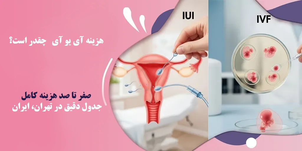 هزینه آی یو آی (IUI) ۱۴۰۵ چقدر است؟ صفر تا صد هزینه کامل + جدول دقیق در تهران، ایران