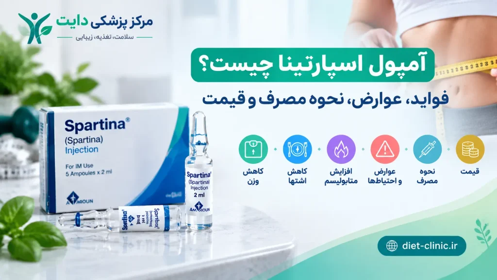 آمپول اسپارتینا چیست؟ فواید، عوارض، نحوه مصرف و قیمت